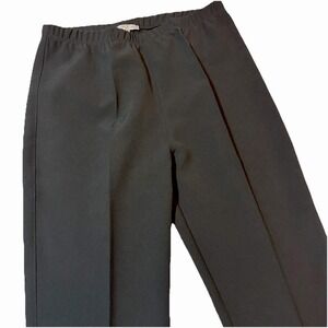 Made In Italy Designer Giuly Joy Stretch Pull on Trouser Pants High Rise S M‎